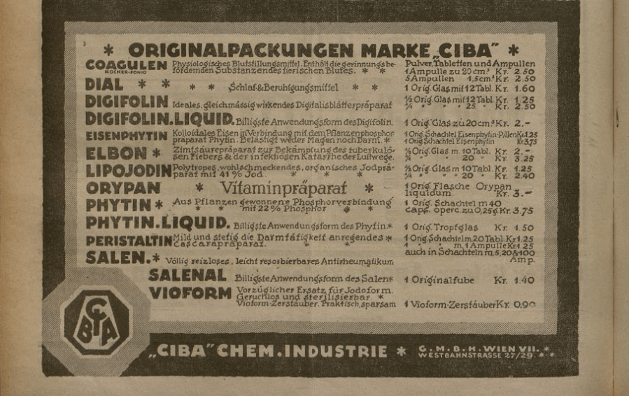 Pharmazeutische Presse 1917